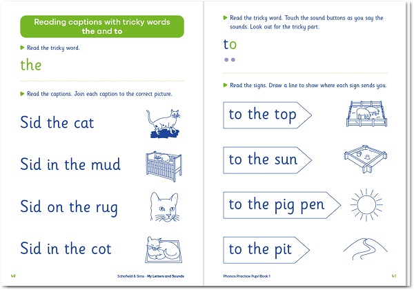 My Letters and Sounds pupil book 1