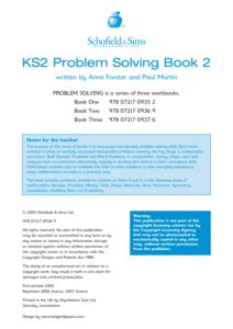 schofield and sims ks2 problem solving 4 answers