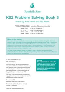 ks2 problem solving 3 answers