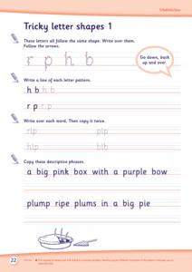 Children's Handwriting Books & Practice Online – BrightMinds UK