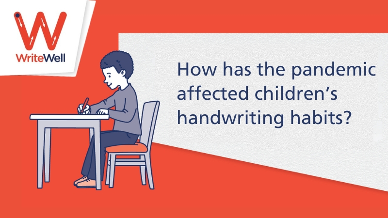 Survey reveals impact of pandemic on young children’s handwriting