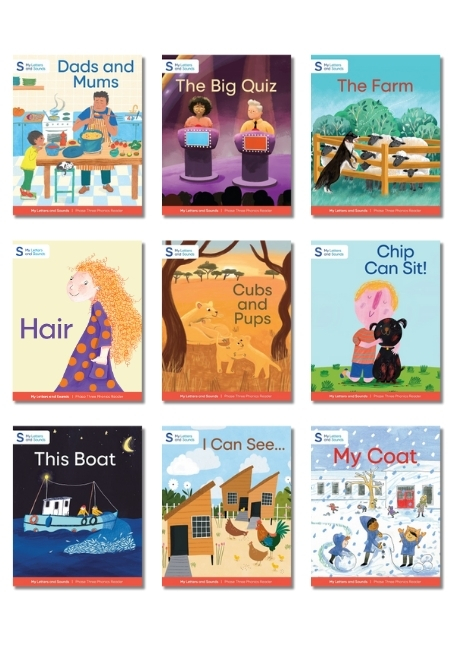 Phase Three Decodable Phonics Reader Bundle (30 books)