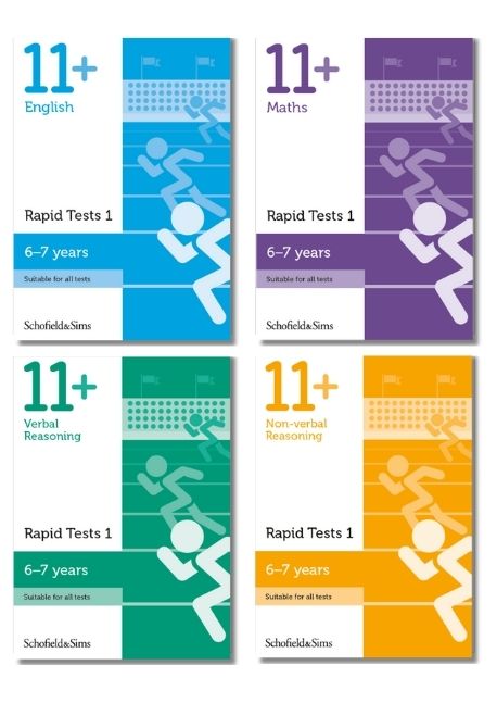 7+ exam practice book bundle