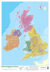 Map of UK and Ireland