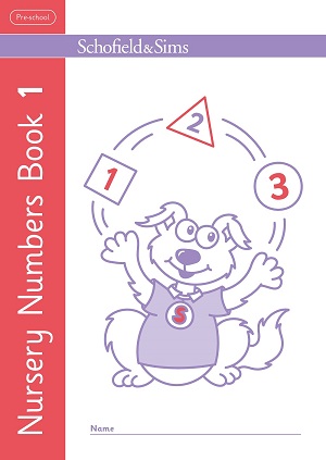 Nursery Numbers Book 1: Early Years, Ages 3+