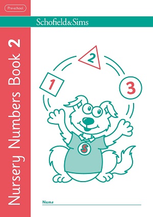 Nursery Numbers Book 2: Early Years, Ages 3+