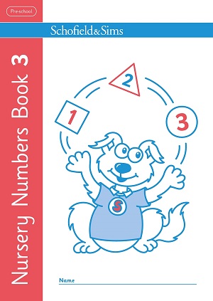 Nursery Numbers Book 3: Early Years, Ages 3+