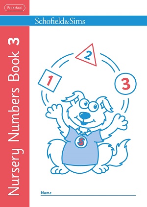 Nursery Numbers Book 3: Early Years, Ages 3+